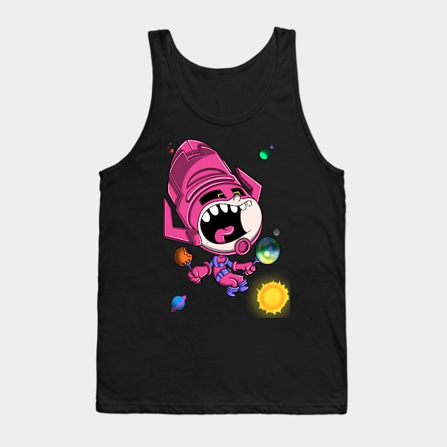 Roasting Planets over an open Sun Tank Top by chrisnazario